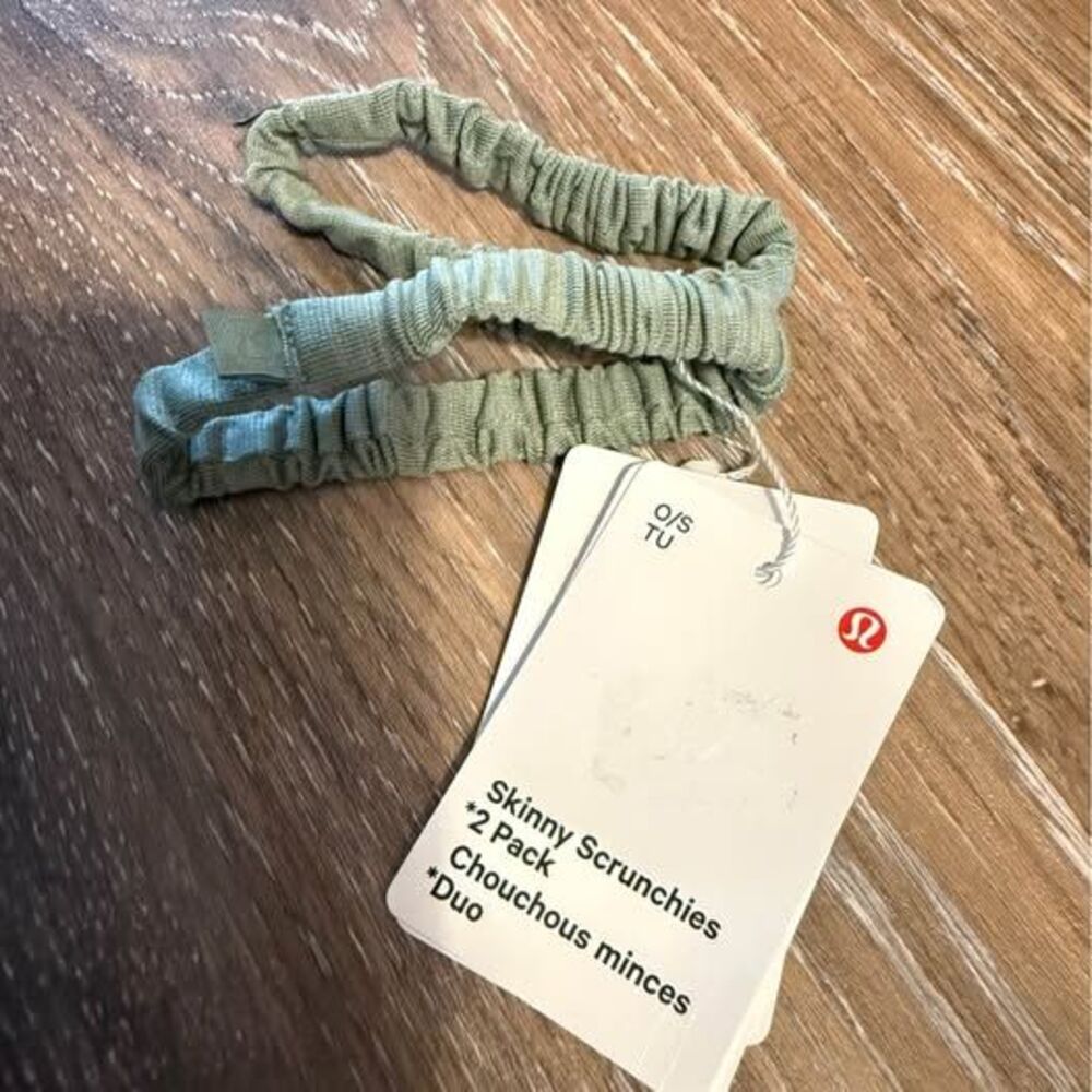 Lululemon Skinny Scrunchies *2 Pack